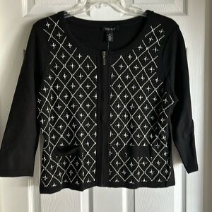Elegant  Black Sweater